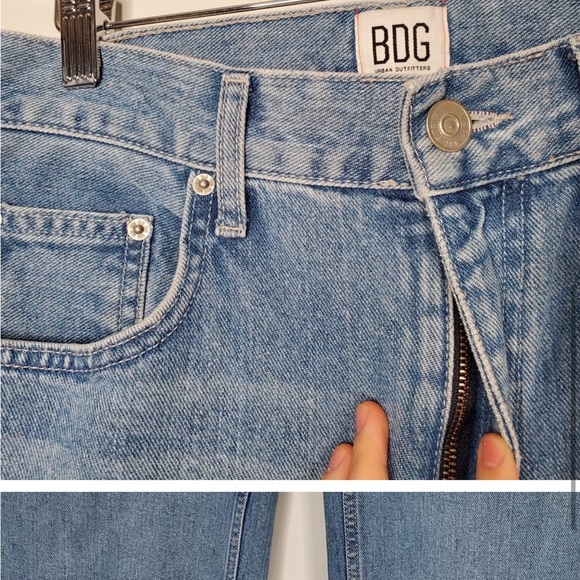 BDG Urban Outfitters High Rise Straight Baggy
Denim Jeans Cotton Blue Size 29 - Picture 5 of 5